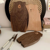 Bear Shape Walnut Wood Board